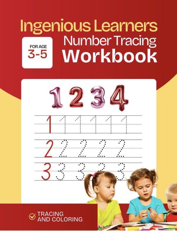 Ingenious Learners Number Tracing Workbook